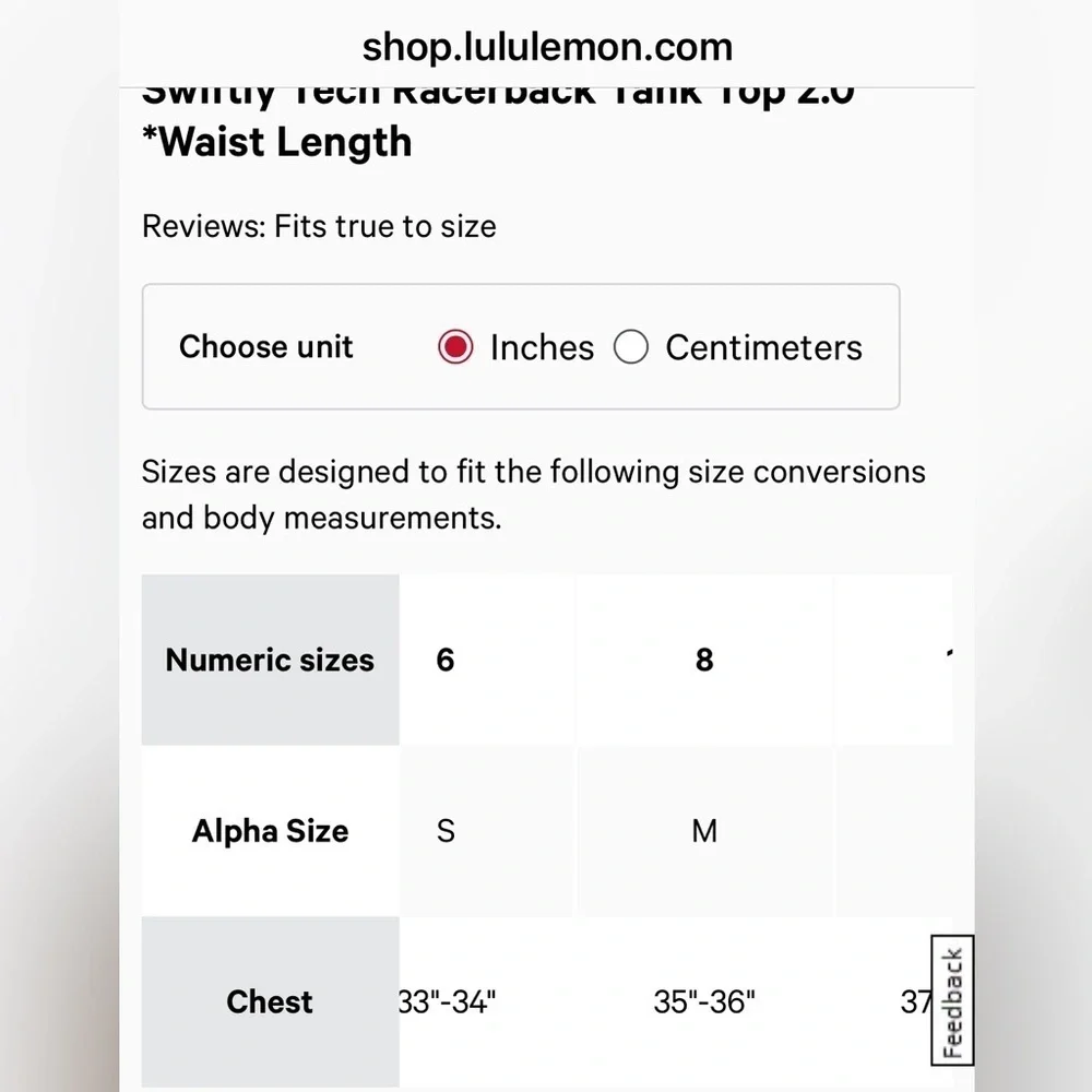 Lululemon women’s 8 medium tank top fast lane singlet blue pink grey green
